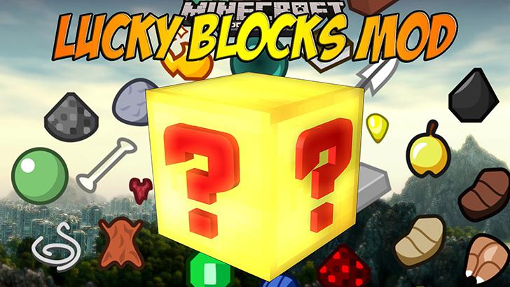 Lucky Block Mod for MCPE's screenshots